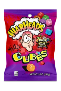 WARHEADS Cubes 8 oz. Peg Bag