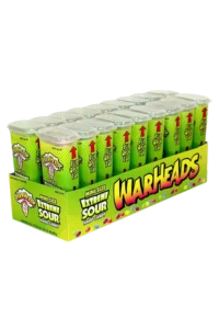 WARHEADS Extreme Sour Hard Candy Minis 1.75 oz. Container Display