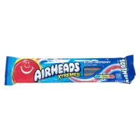 AIRHEADS EXTREMES SOUR BELTS BLUEST RASP 2oz - Image 1
