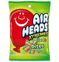 AIRHEADS EXTREMES BITES PEG BAG Rainbow Berry 3.8oz - Image 1