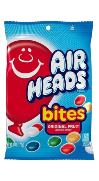 Airheads Bites Pegbag 10ct x 170gr Fruit RRP