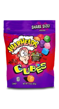 WARHEADS Cubes 10oz. Stand Up Bag