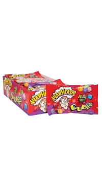 WARHEADS Cubes 2 oz. Count Goods Display