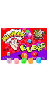 WARHEADS Cubes 4 oz. Theater Box